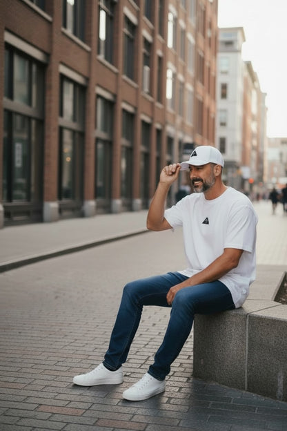 White Premium Oversized Shirt – 100% Cotton | Luxury Cut & Finish
