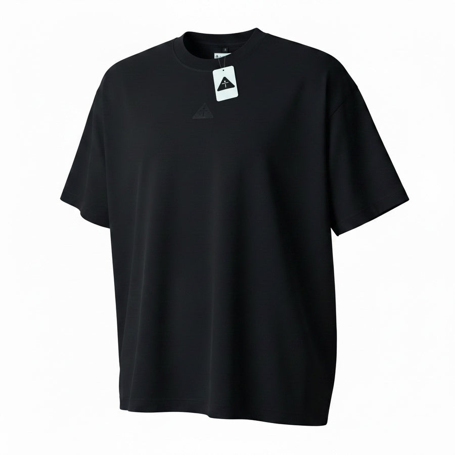 Black w/ Black Mate - Premium Oversized Shirt – 100% Cotton | Luxury Cut & Finish