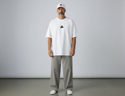 White Premium Oversized Shirt – 100% Cotton | Luxury Cut & Finish